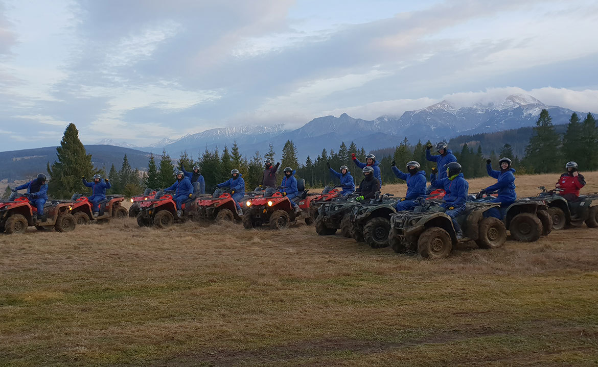 imprezy integracyjne Zakopane,offroad Zakopane,quady Zakopane,skutery śnieżne Zakopane